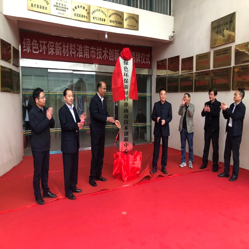 绿色环保新材料淮南市技术创新中心
在淮南联合大学揭牌