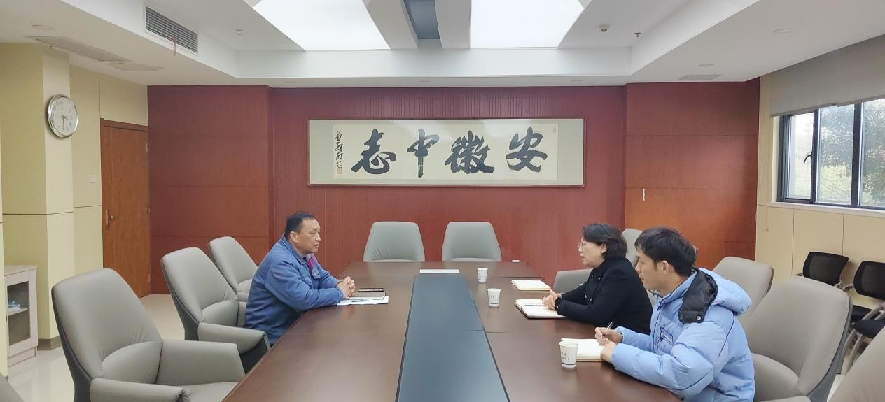 市科技局赴中志轨道开展联系点指导工作